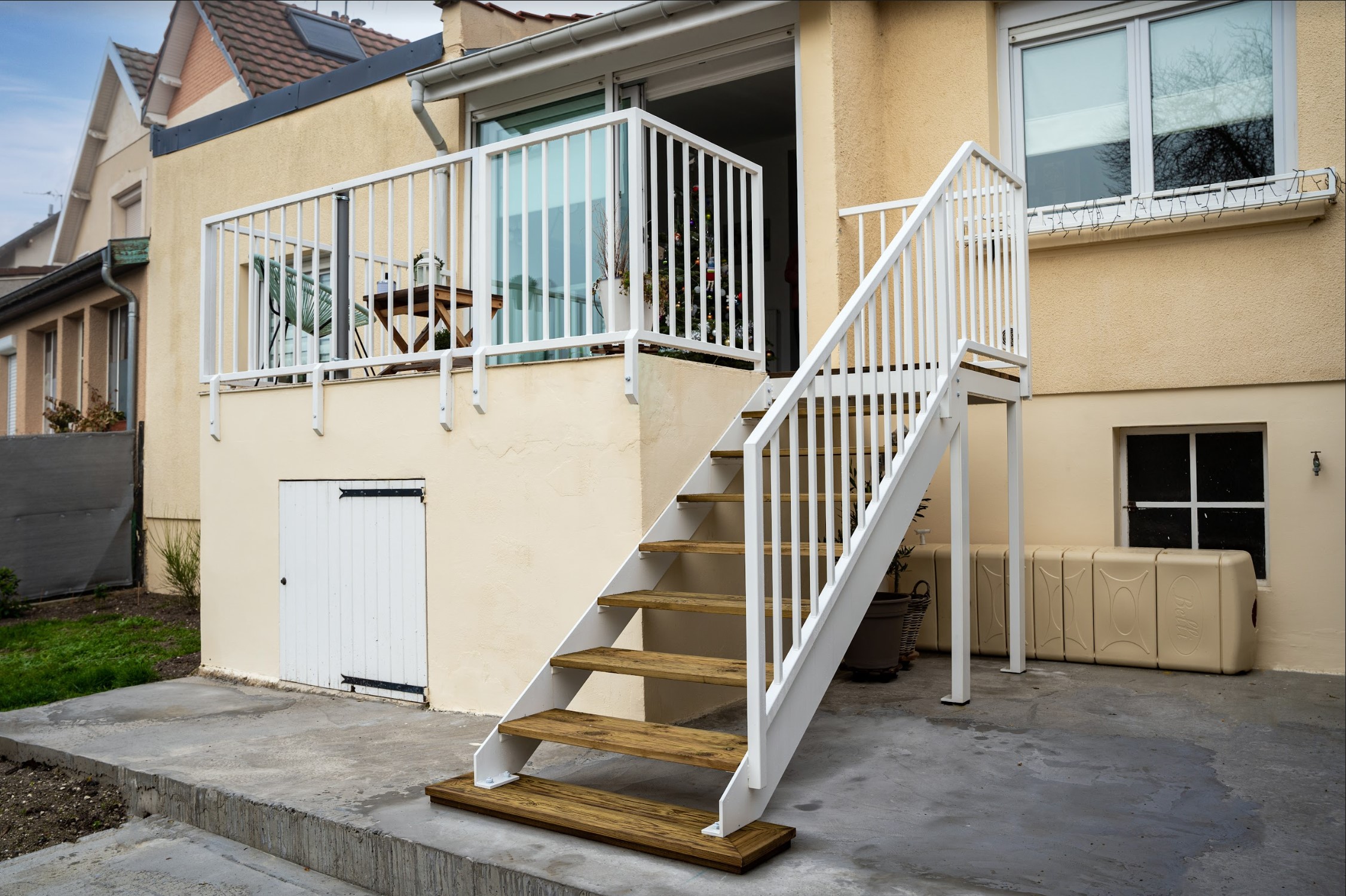 Escalier bois métal sur mesure : le mariage parfait du design